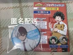 ヒロアカ缶バッジCLグリッター 轟焦凍