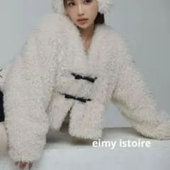 eimy istoire French poodle fur リボンジャケット - メルカリ