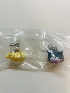 サンリオキャラクターズ　めじるしアクセサリーなりきりまん　クロミ・ポムポムプリン