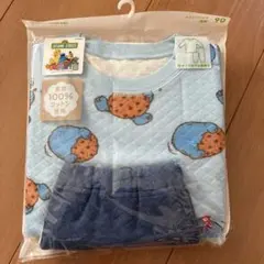 新品未使用【UNIQLOキルトパジャマ90サイズクッキーモンスター】