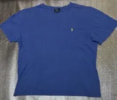 【人気配色】ポロラルフローレン ワンポイント Tシャツ ブルー M