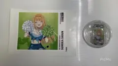 学園アイドルマスター オリジナルラベル缶 アクリルキーホルダー 紫雲