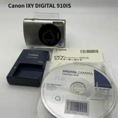 【簡易動作確認済】Canon IXY DIGITAL 910IS シルバー　② Canon デジタルカメラ IXY DIGITAL 910 IS