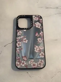 CASETiFY　13pro スマホケース　桜　蝶々