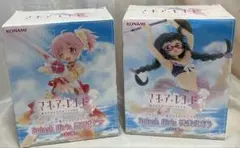 KONAMI Splash Girls まどか　ほむら　フィギュア 2体セット