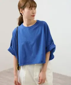 FRAMeWORK ショートSWEATハーフスリーブ