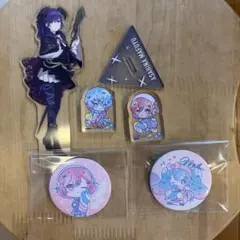 プロセカアクリルスタンド 缶バッジ