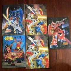 昭和　シール帳　ガンダム　怪物くん