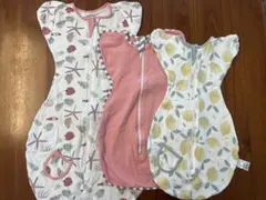 スワドル 綿100% Sサイズ2枚、Lサイズ1枚