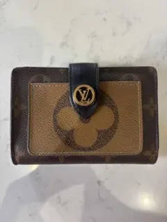LOUIS VUITTON 二つ折り財布 ダークブラウン Louis Vuitton 二つ折り財布 ダークブラウン