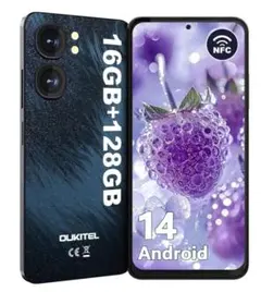OUKITEL C51 16GB RAM 128GB スマートフォン　ブラック