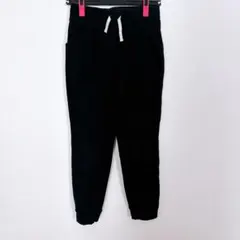 Cat&gack黒いジョガーパンツ ウエストゴム　【Mサイズ】　レディース