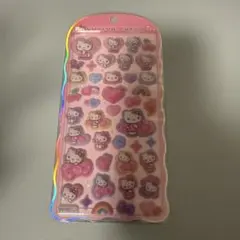 コットンパフィーシール ハローキティ ヒョウ柄