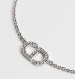 【土日限定✨】Dior Petit CD ネックレス シルバーカラーのサムネイル