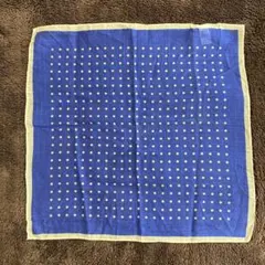 イタリア製ドット柄ポケットチーフ