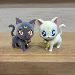 美少女戦士セーラームーン ルナ＆アルテミス フロッキー フィギュア セットのサムネイル