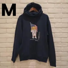 【DEAD STOCK】 POLOx2020 FLAG BEAR HOODIE