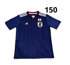【美品】adidas 日本代表 ネイビーシャツ　150