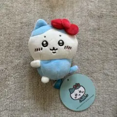 ちいかわ×サンリオキャラクターズ 持ちますマスコット(ハチワレ・ハローキティ)