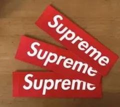 【定番人気】Supreme Box Logo Sticker 3枚セット
