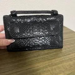 COACH コーチ クリスティン パイソン柄 長財布 Y2K エンボス - メルカリ