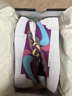新品未使用NIKE BLAZER LOW SACAI KAWS 9.5 UK