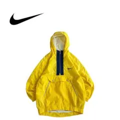 NIKE ナイキ 90s ナイロン アノラックパーカー 【美品】YEL