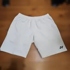 YONEX バドミントン ハーフパンツ ホワイト L　メンズのサムネイル
