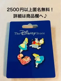 3070昔の日本ディズニーストア青台紙なし不思議の国のアリスチシャ猫4つセットB