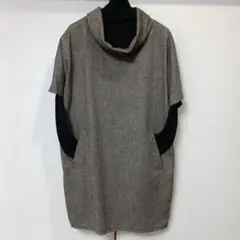 オフタートル　重ね着　チュニックワンピース