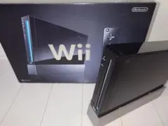 【動作確認済】Nintendo Wii 本体 ブラック