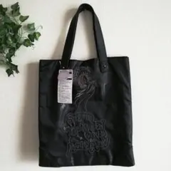 新品未使用　ディズニー トートバッグ　縦型　ブラック
