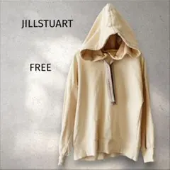 JILLSTUART＊パーカー フーディ アイボリー 【FREE】オーバーサイズのサムネイル