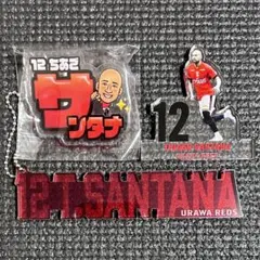 浦和レッズ＊バッジ＊フィギュア＊キーホルダー＊チアゴサンタナ