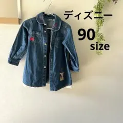 No.13 美品 ディズニー デニムジャケット ミニー90サイズ