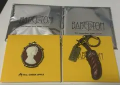 おまけ付き ミセスグリーンアップル　バベルの塔カメオ 羽キーホルダー　大森