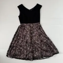 Diagram 花柄スリーブレスドレス サイズ34 結婚式