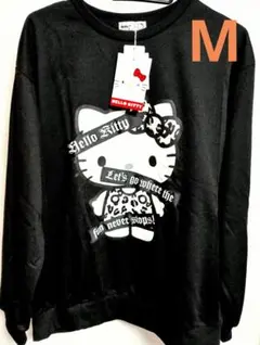 新品⭐M⭐Hello Kitty ヒョウ柄 スウェット/トレーナー キティ