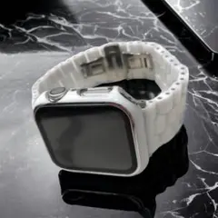 40mm メンズ アップルウォッチバンド ユニセックス セラミックベルト