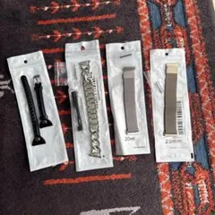 20mmバンドセット（メッシュ・レザー・金属）