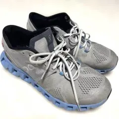 On Cloud X 4 ナイアガラ ブルー グレー 25cm
