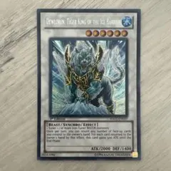 遊戯王 氷結界の虎王ドゥローレン シークレット1st Edition - メルカリ