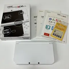 任天堂 New ニンテンドー 3DS LL 本体 パールホワイト 箱あり