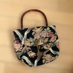 au temps jadisオタンジャディス　ゴブラン　ミニハンドバッグ