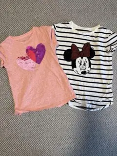130 ミニーTシャツ他3枚セット