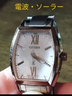 BQ25　シチズン・xC　電波・ソーラー時計　シェル文字盤