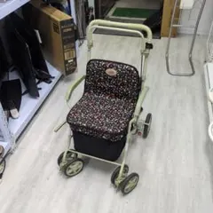【極美品】 島製作所　SHIMA　シルバーカー　座れる　手押し車　歩行補助のサムネイル