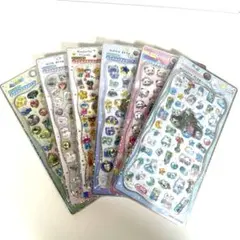【正規品】ストーンつきジュエルプチドロップステッカー　6種　まとめ売り