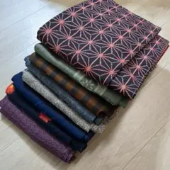 m*y様 3382 ウール着物おまとめ8着！リメイク•お稽古用など☆