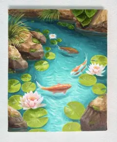 油彩画 油絵 直筆 絵画：coccinelle / ナナホシテントウムシ - メルカリ